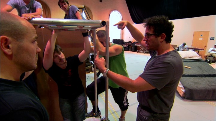 Tony Award winning Broadway director Michael Mayer (right) stages 'Holiday'